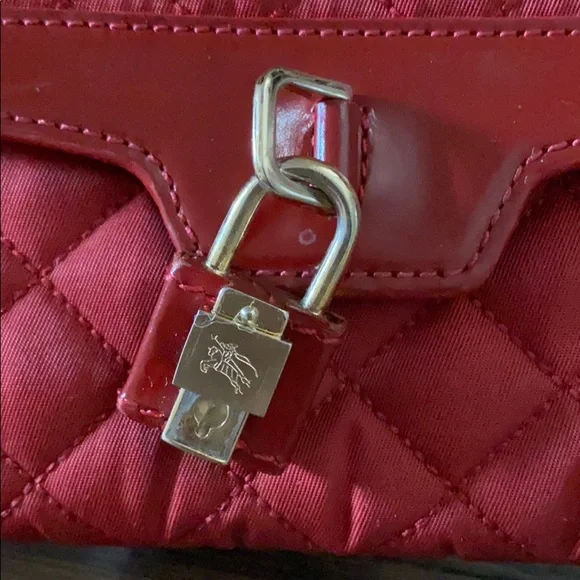Burberry Woman’s wallet, red - Picture 3 of 6
